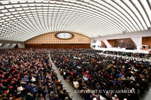 Audience générale du mercredi 18 décembre 2024 dans la salle Paul VI au Vatican © Vatican Media