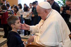 Discours du pape aux jeunes de l'Action catholique italienne, 20 décembre 2024 © Vatican Media