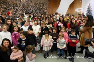 Vœux de Noël aux employés du Vatican, 21 décembre 2024 © Vatican Media