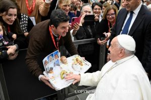 Discours du pape à l'Association italienne contre la leucémie, les lymphomes, les myélomes (AIL), 14 décembre 2024 © Vatican Media