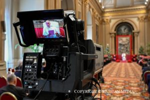 Vœux de Noël du pape François à la Curie romaine, 21 décembre 2024 © Vatican Media 