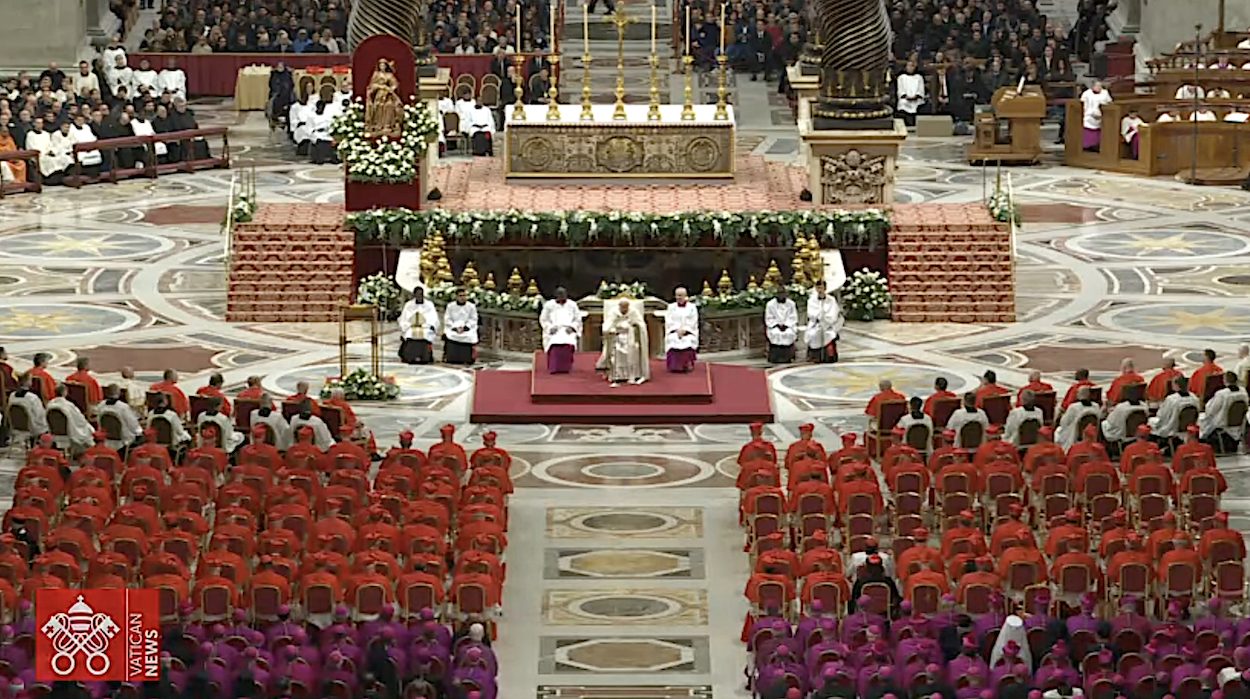 Consistoire du 7 décembre 2024 en la basilique Saint-Pierre © Vatican Media