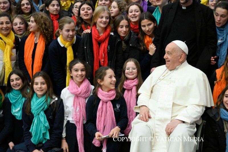 Audience générale du mercredi 18 décembre 2024 © Vatican Media