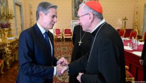 Antony Blinken rencontre le pape François au Vatican Photo © Vatican Media