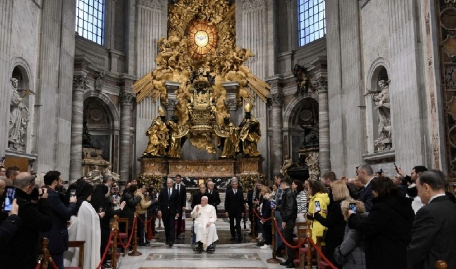 La messe a été concélébrée par les 21 nouveaux cardinaux créés par le pape dans l'après-midi du samedi 7 décembre © Vatican Media