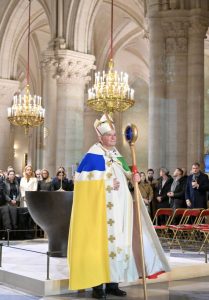 L'archevêque de Paris, Mgr Laurent Ulrich, a présidé les cérémonies d'ouverture © Julio Piatti / Notre-Dame de Paris