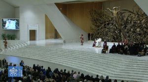 L’audience générale se tient en période hivernale dans la salle Paul VI © Vatican Media