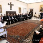 Le pape François lors de l'audience avec la Commission théologique internationale, le 28 novembre 2024 © Vatican Media