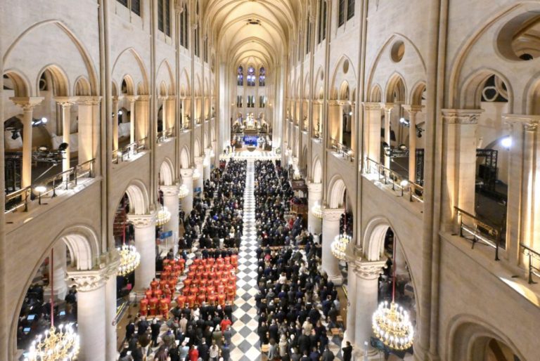 Office de réouverture de Notre-Dame de Paris © Julio Piatti / Notre-Dame de Paris