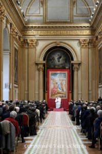 L'audience a eu lieu dans la salle des Bénédictions de la basilique du Vatican © Vatican Media