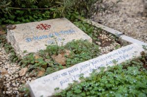 Sœur Marie de la Trinité - Inhumation dans le cimetière des Clarisses de Sainte-Claire de Jérusalem © BM / CTS