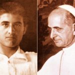 Un saint en aide un autre, le futur saint Pier Giorgio Frassati et saint Paul VI © avvenire.it