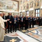 Discours du pape aux représentants des dirigeants et employés des banques italiennes, 16 novembre 2024 © Vatican Media