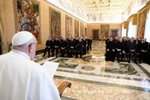 Discours du pape François aux supérieurs des Grands Séminaires de France, 25 janvier 2025 © Vatican Media 