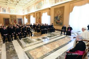 Discours du pape François aux supérieurs des Grands Séminaires de France, 25 janvier 2025 © Vatican Media 