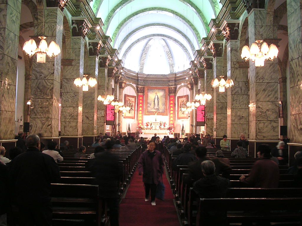 La cathédrale de l'Immaculée Conception a été fondée en 1605 par le missionnaire Matteo Ricci © wikipedia.org