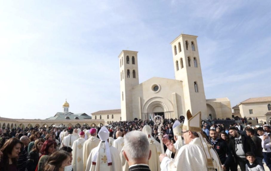 Consécration de la nouvelle église du baptême de Jésus en Jordanie, vendredi 10 janvier 2025 © Patriarcat latin de Jérusalem