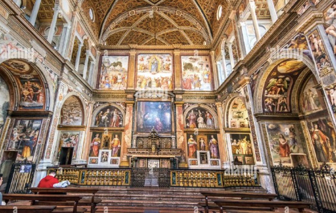 L'église de San Maurizio Al Monastero Maggiore © Alamy