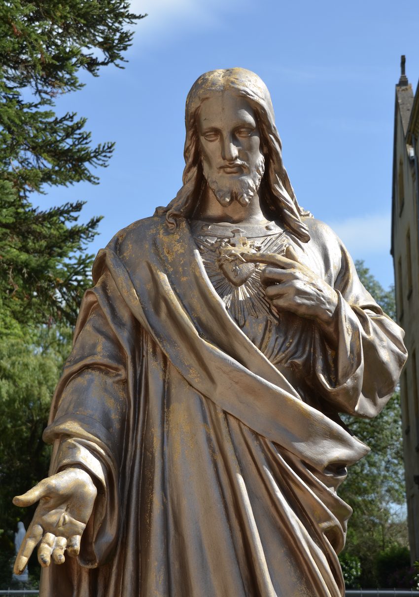 Statue du Sacré-Cœur à Paray-le-Monial © Sanctuaire du Sacré-Cœur