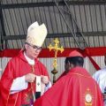 Le Cardinal Protase Rugambwa reçoit le pallium des mains du Nonce Apostolique, Mgr Angelo Accattino à Tabora (Tanzanie) - Photo d'illustration © Vatican News