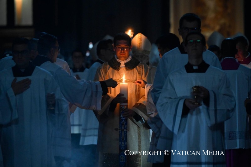 Veillée pascale de la Sainte Nuit, 19 avril 2024 © Vatican Media