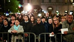 Chapelet à Sainte-Marie-Majeure, là où souhaite être inhumé le pape François © Vatican Media