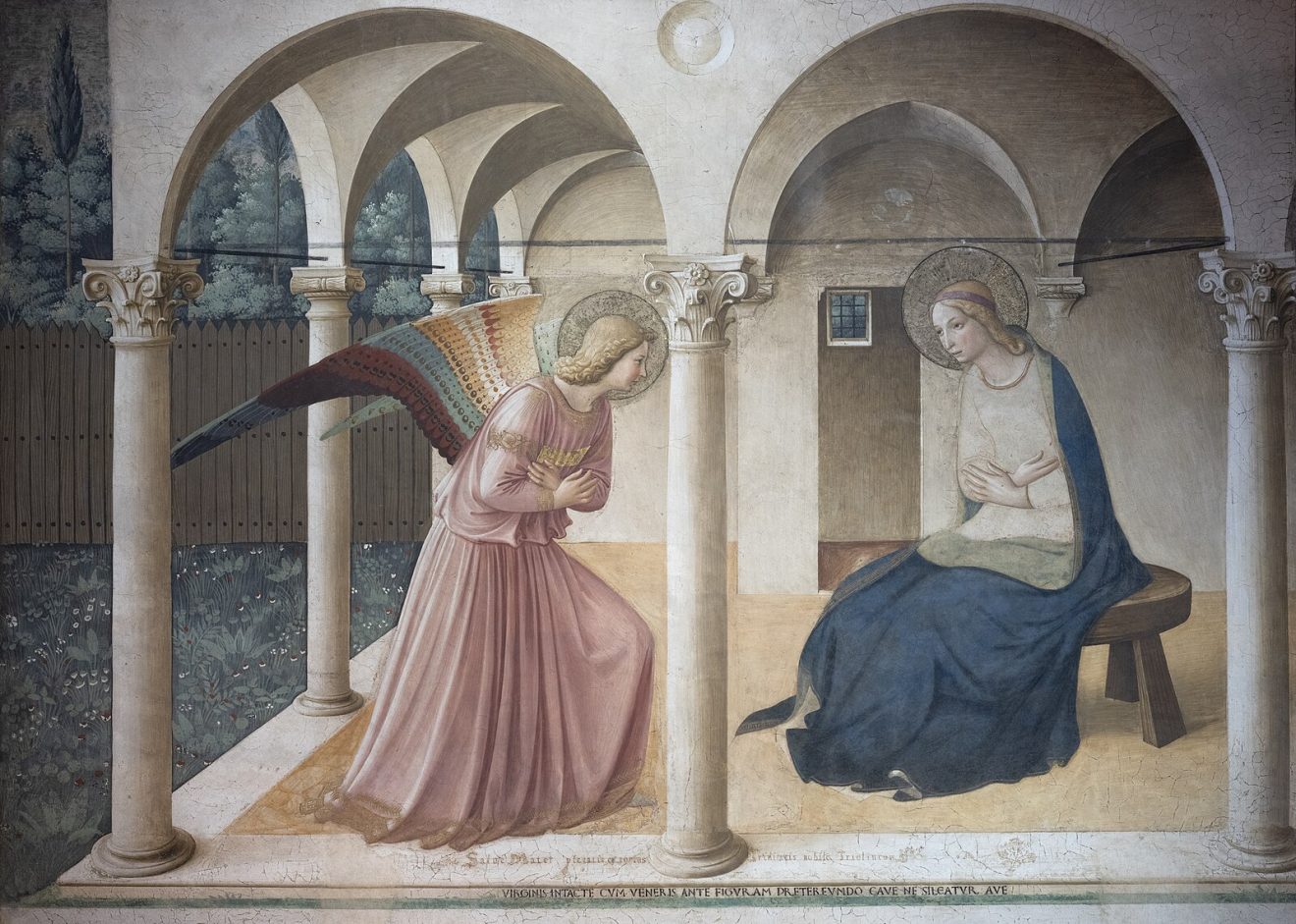 Fra Angelico, Annonciation (1438-1450) © Wikimedia