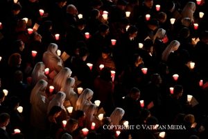 Vendredi Saint « Passion du Seigneur » – Chemin de Croix, Colisée, 18 avril 2024 © Vatican Media 