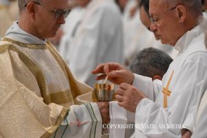 Jeudi de la Semaine Sainte - Messe chrismale, 17 avril 2025 © Vatican Media 