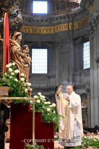 Jeudi de la Semaine Sainte - Messe chrismale, 17 avril 2025 © Vatican Media