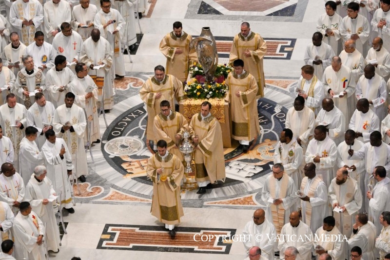 Jeudi de la Semaine Sainte - Messe chrismale, 17 avril 2025 © Vatican Media