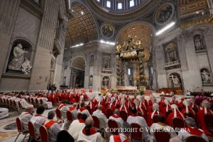 Homélie du cardinal Baldassare Reina lors de la troisième messe des Novemdiales, 29 avril 2025 © Vatican Media 