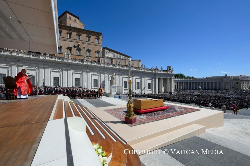 Messe d'obsèques du Souverain pontife François, 26 avril 2025 ©Vatican Media