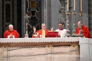Septième célébration eucharistique des Novemdiales, 2 mai 2025 ©Vatican Media 