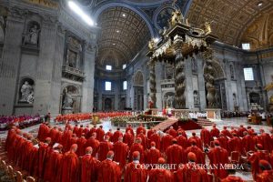 Messe "Pour l'élection du Pontife Romain", mercredi 7 mai 2025 © Vatican media 