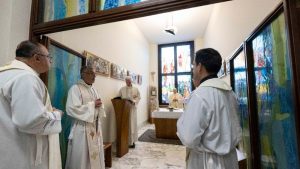 La visite reflète les traits distinctifs du ministère du pape Léon XIV