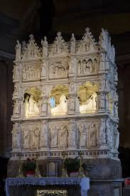 Fig. 1: tombeau de saint Augustin en l’église san Pietro in Ciel d’Oro, Pavie