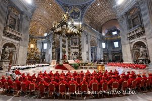 Homélie du cardinal Leonardo Sandri, lors de la cinquième célébration eucharistique des Novemdiales, 30 avril 2025 ©Vatican Media