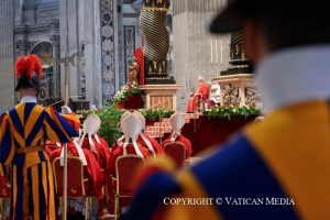 Homélie du cardinal Leonardo Sandri, lors de la cinquième célébration eucharistique des Novemdiales, 30 avril 2025 ©Vatican Media