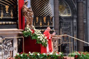 Homélie du cardinal Leonardo Sandri, lors de la cinquième célébration eucharistique des Novemdiales, 30 avril 2025 ©Vatican Media