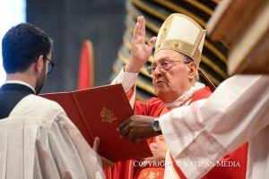Homélie du cardinal Leonardo Sandri, lors de la cinquième célébration eucharistique des Novemdiales, 30 avril 2025 ©Vatican Media