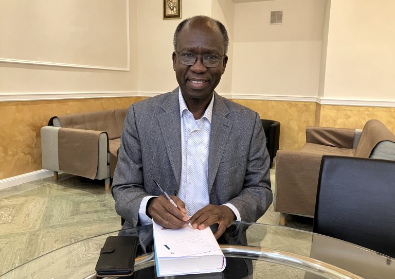 P. Paul Béré, professeur, théologien et exégète à l'Institut biblique pontifical de Rome © Anne van Merris 