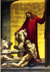 Jean Delville, Étude sur la Justice, Christ console, pardonne, libère @ Commons.Wikimedia