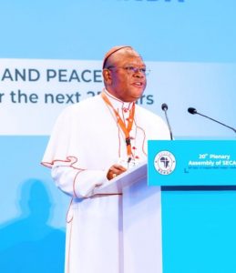 Cardinal Fridolin Ambongo, président du SCEAM © secam.org