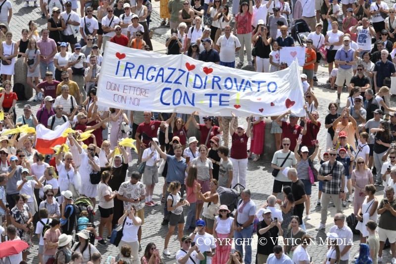 L’Église en prière pour les peuples meurtris, 25 août 2025 © Vatican Media