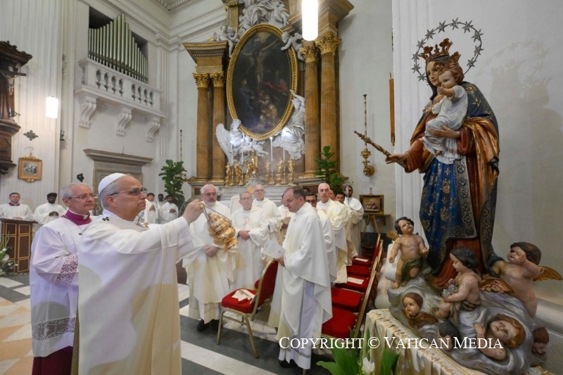 messe de l’Assomption de la Vierge Marie, 15 août 2025 © Vatican Media 