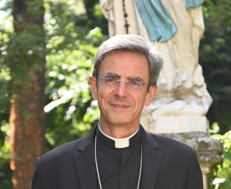 Mgr Pierre-Antoine Bozo, porte-parole des évêques de France sur la fin de vie © Diocèse de La Rochelle et Saintes
