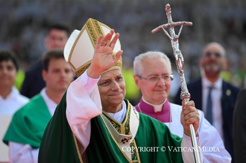 Angélus à Tor Vergata, 3 août 2025 © Vatican Media