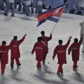 Entrée de la délégation nord-coréenne lors des JO d’hiver de 2010. L’actualité fait regretter les précédents « printemps » intercoréens, notamment celui de 2018. © Matt May CC BY 2.0