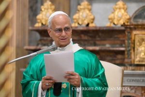 Homélie du saint-père en l’église Sainte-Anne au vatican, 21 septembre 2025 © Vatican Media